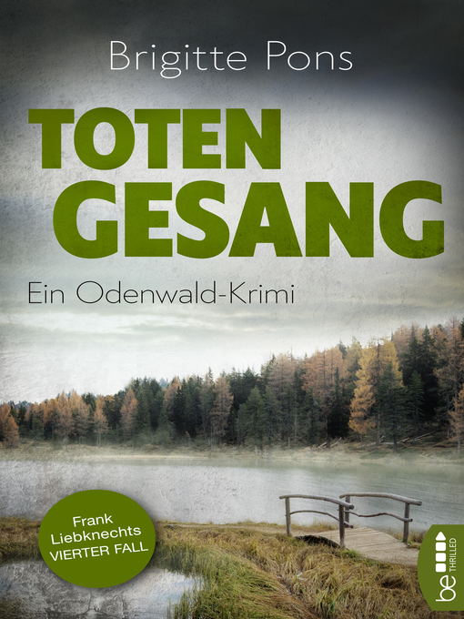 Title details for Totengesang by Brigitte Pons - Available